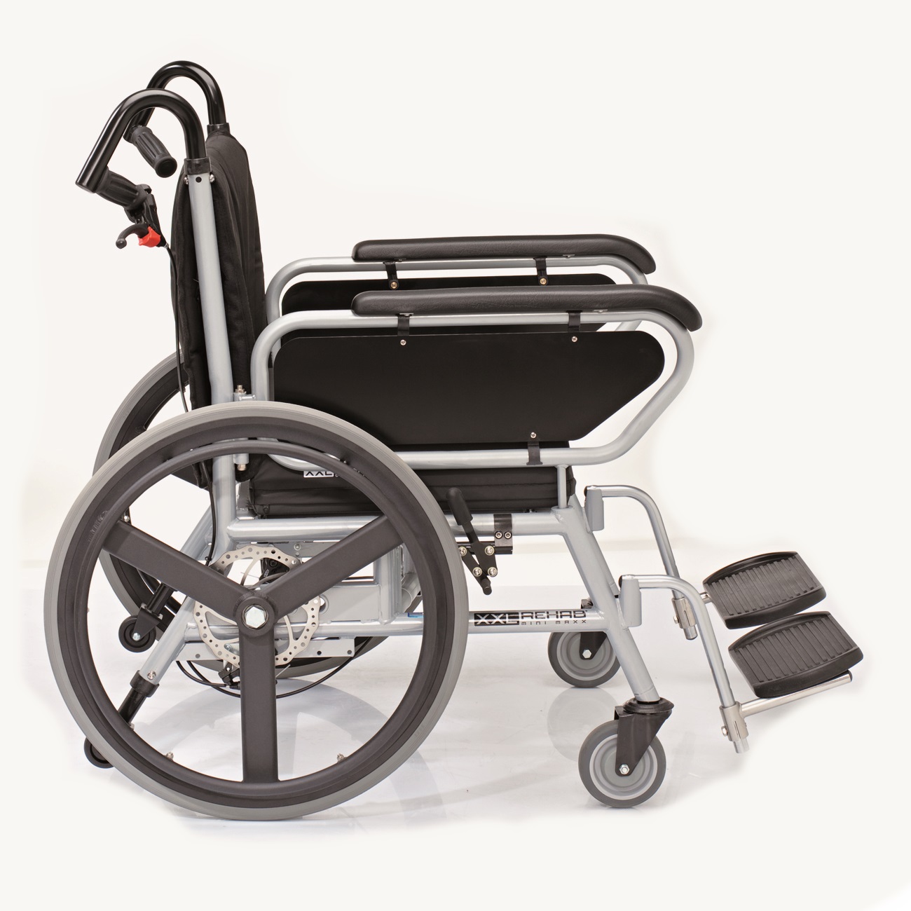 XXL Rollstuhl 300 extrabreit, extraleicht, faltbar
