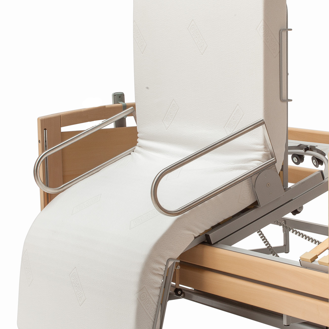 Komfortbett Mobilia cura E plus | Sitz- und Aufstehbett | Design Umrandung