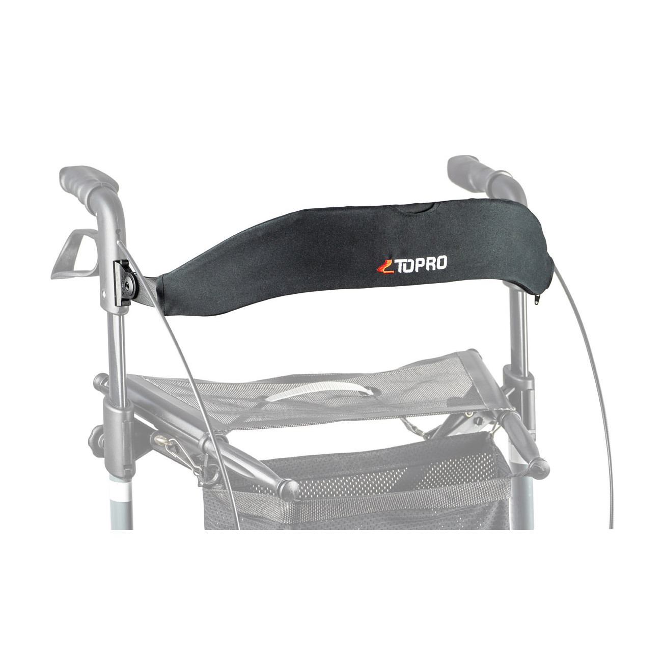 Topro Olympos ATR | Outdoor-Rollator | mit stoßabsorbierenden Rädern & Topro Ergo Grip Schiebegriff