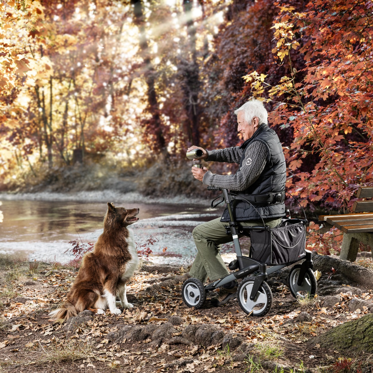 Topro Olympos Outdoor Rollator