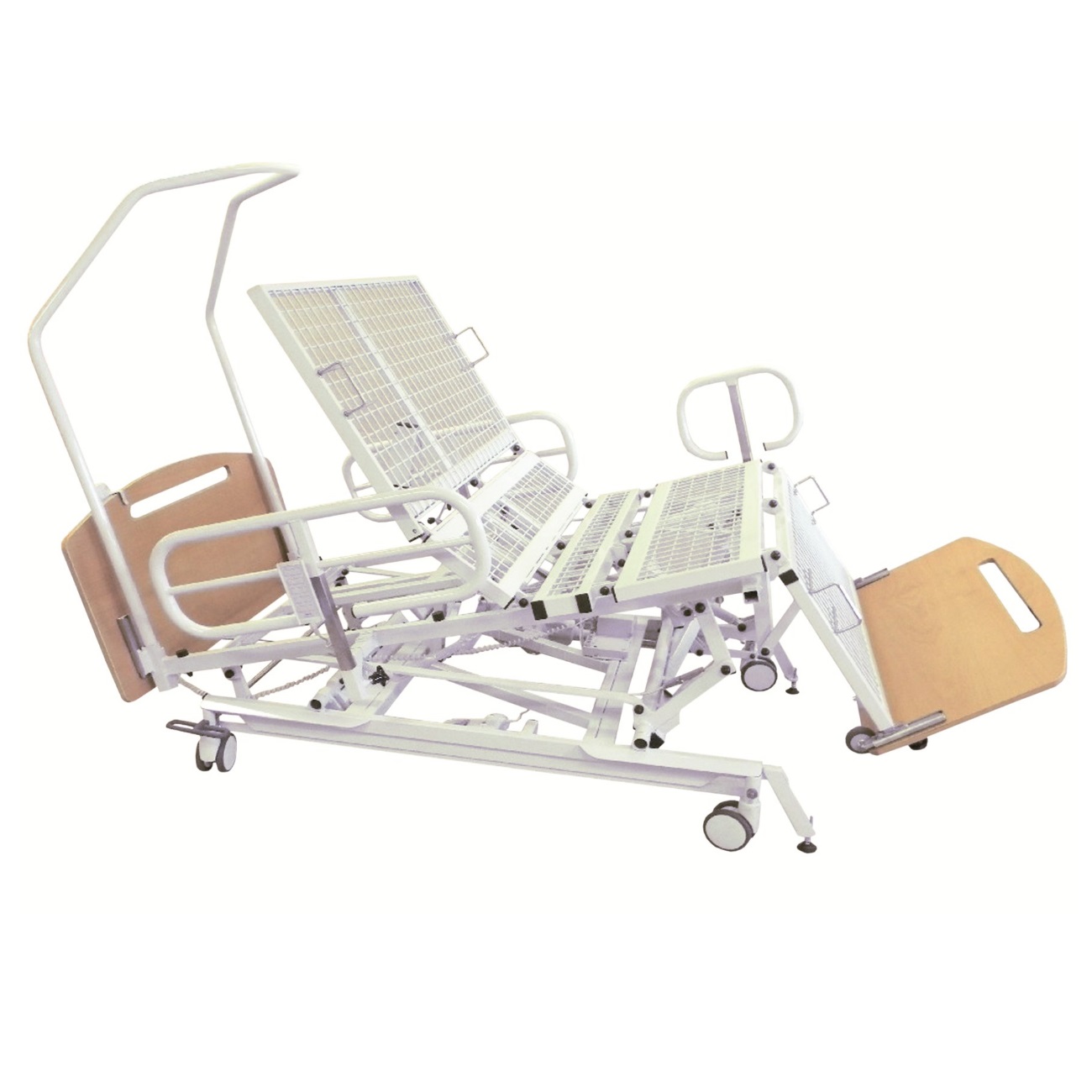 Schwerlast Pflegebett mit Sitzfunktion für Intensivpflege